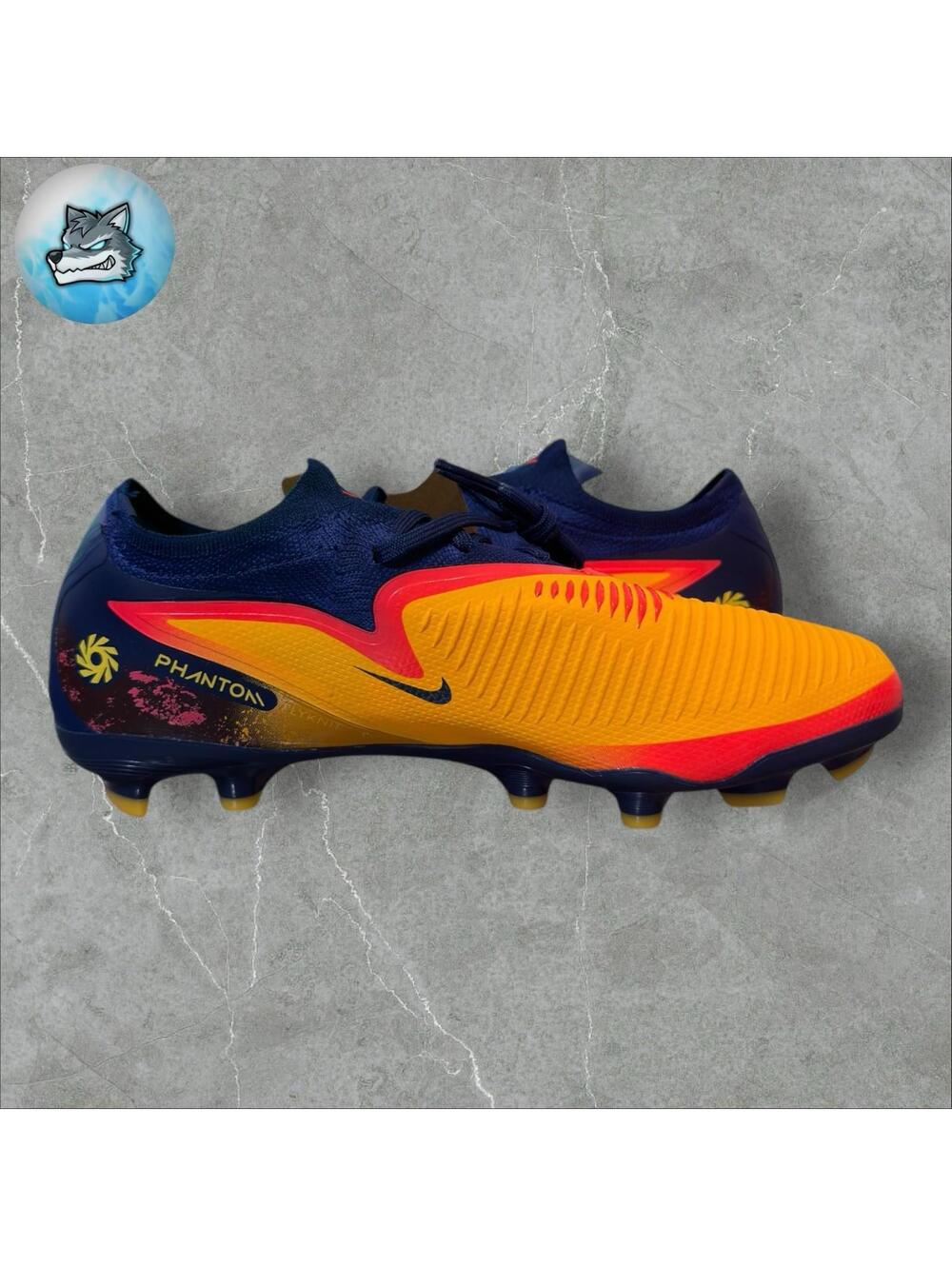 Nike JR Phantom 6 Low Pro FG EH ‘Precision Under Pressure Youth Sz 5Y HQ2047-800 - Picture 2 of 5